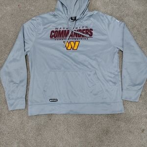 Washington Commanders Gray Hoodie